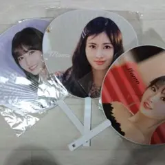 モモうちわ3つセット