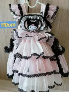 【110cm】クロミちゃん風 プリンセスドレス ワンピース