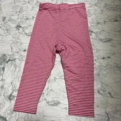 ユニクロ　ヒートテック　80cm スパッツ　レギンス　防寒　女の子　ピンク