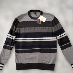 美品✨PS Paul Smith クルーネックニット XL 新品タグ付　メンズのサムネイル