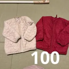 【petit main】キルティング ジャケット 2着セット【双子】