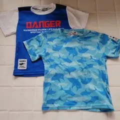 サメ　デザイン ラッシュガード　110