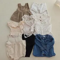 ロンパース 70 長袖　　女の子　まとめ売り