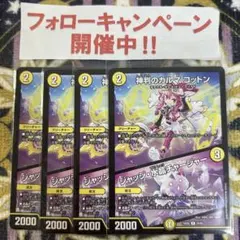 カルマコットン 4枚