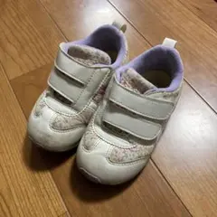アシックス　花柄スニーカー