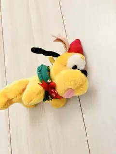 【限定】クリスマス　プルートのぬいぐるみバッジ