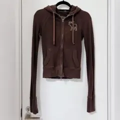 Abercrombie & Fitch パーカー 茶
