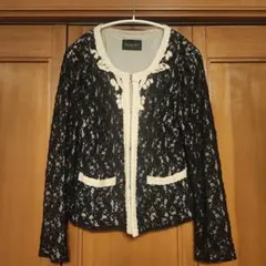 【11号】INGEBORG 総レースカーディガン