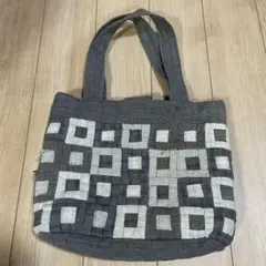 ハンドメイド　パッチワーク　バック