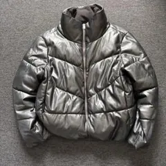 ブ*ワ様 GAP フェイクレザーダウンジャケットarchive