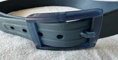 アメリカ購入 used シリコンラバー ベルト ブルー
