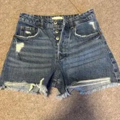 H&M デニムショートパンツ US 4