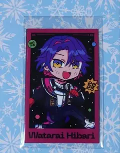 にじさんじ カウントダウン チェキ風カード 渡会雲雀