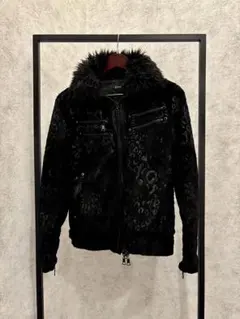 By The R Leopard Studded Biker Jacket - メルカリ