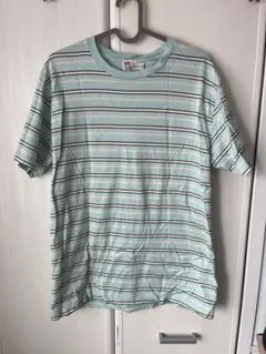 トラディショナルウェザーウェア　ボーダー　tシャツ　水色　ブルーのサムネイル