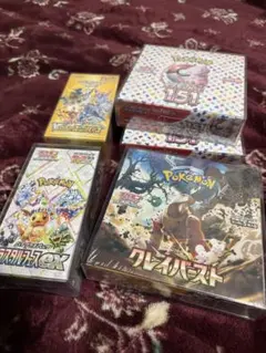 ポケモンカード シュリンク付き 未開封BOX
