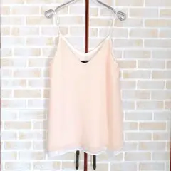 zara ザラ　キャミソール　チュニック　ピンク