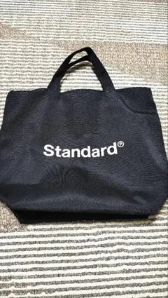 Standard 黒 トートバッグ 美品　キャンパス