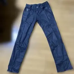COMME CA ISM ブラックデニム Lのサムネイル
