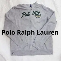 Polo Ralph Lauren ラルフ ジップアップパーカー グレー 裏起毛のサムネイル