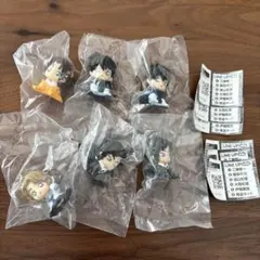 名探偵コナン ちぢませ隊9 工藤新一 遠山和葉 大岡紅葉 伊織無我 6個セット