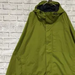 コロンビア　マウンテンパーカー　グリーン2XL ロゴ刺繍アウトドア1223