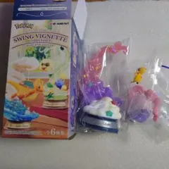 ポケモン リーメント SWING VIGNETTE 4番 ピカチュウ&ムシャーナ