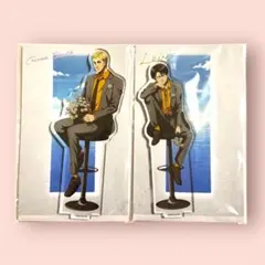 進撃の巨人 リヴァイ エルヴィン BIGアクリルスタンド アニーク 2点