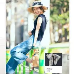 【新品タグ付き】バックスカーフ付き カットソー