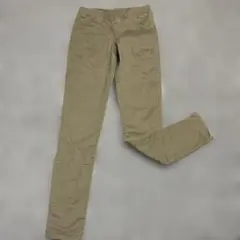 UNIQLO 150cmスキニーパンツ ベージュ