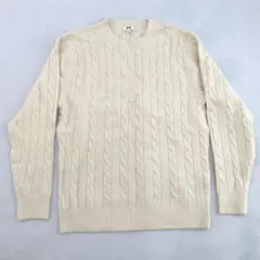 ユニクロ　セーター　白　未使用