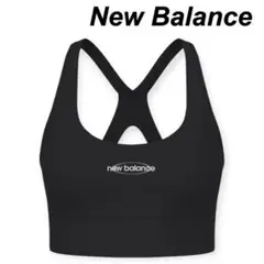 新品未開封 ニューバランス スポーツブラ トレーニングウェア 黒 WB61P34