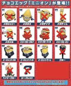 チョコエッグ　ミニオン
