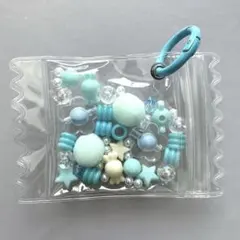 059 キャンディbag じゃらじゃらキーホルダー シャカシャカチャーム