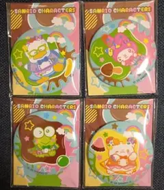 サンリオキャラクター、缶ミラー4種セット