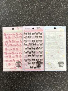 ⭐︎正規品⭐︎ボンボンドロップシール サンリオミニ 3枚set