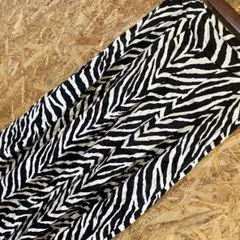 AE8608 ZARA ザラ ロングスカート ホワイト アニマル柄 レディース