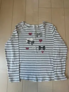 組曲ストライプ 長袖カットソー