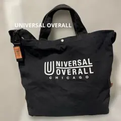 UNIVERSAL OVERALL ブラック トートバッグ　ウィメンズ　コットン
