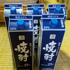 セブンプレミアム 焼酎 25% 1800ml 5本セットのサムネイル
