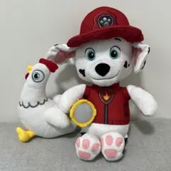 PAW Patrol マーシャル　チカレッタ ぬいぐるみ