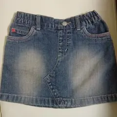 UNIQLO　デニム ミニスカート 110