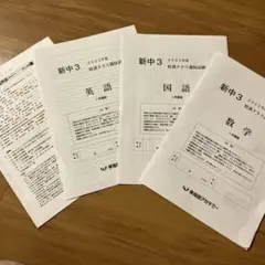 早稲田アカデミー 中2 特訓クラス選抜試験 2024年度 まとめ売り 早稲田アカデミー 中2 特訓クラス選抜試験 2023年度 9月3科 - メルカリ