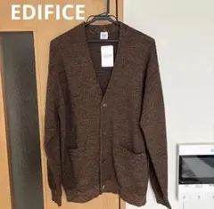 半額以下【新品未使用タグ付き】EDIFICE メランジ ギマ カーディガン　Mのサムネイル