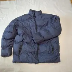 OUTDOOR PRODUCTS ダウンジャケット L ネイビー 防寒 軽量