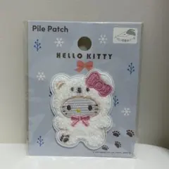 サンリオ　キティ　パイルワッペン