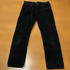 GAP 黒 ブラック コーデュロイパンツ　サイズM相当