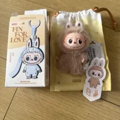 ミニラブブ イニシャル ペンダント ぬいぐるみ B