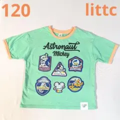 Littc リトシー Disney ミッキー ワッペン Tシャツ 120cmのサムネイル