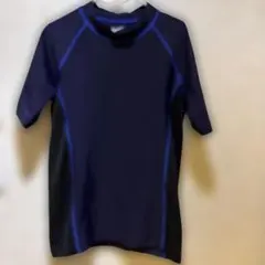 Nike ラッシュガード 140 ネイビー/ブルー